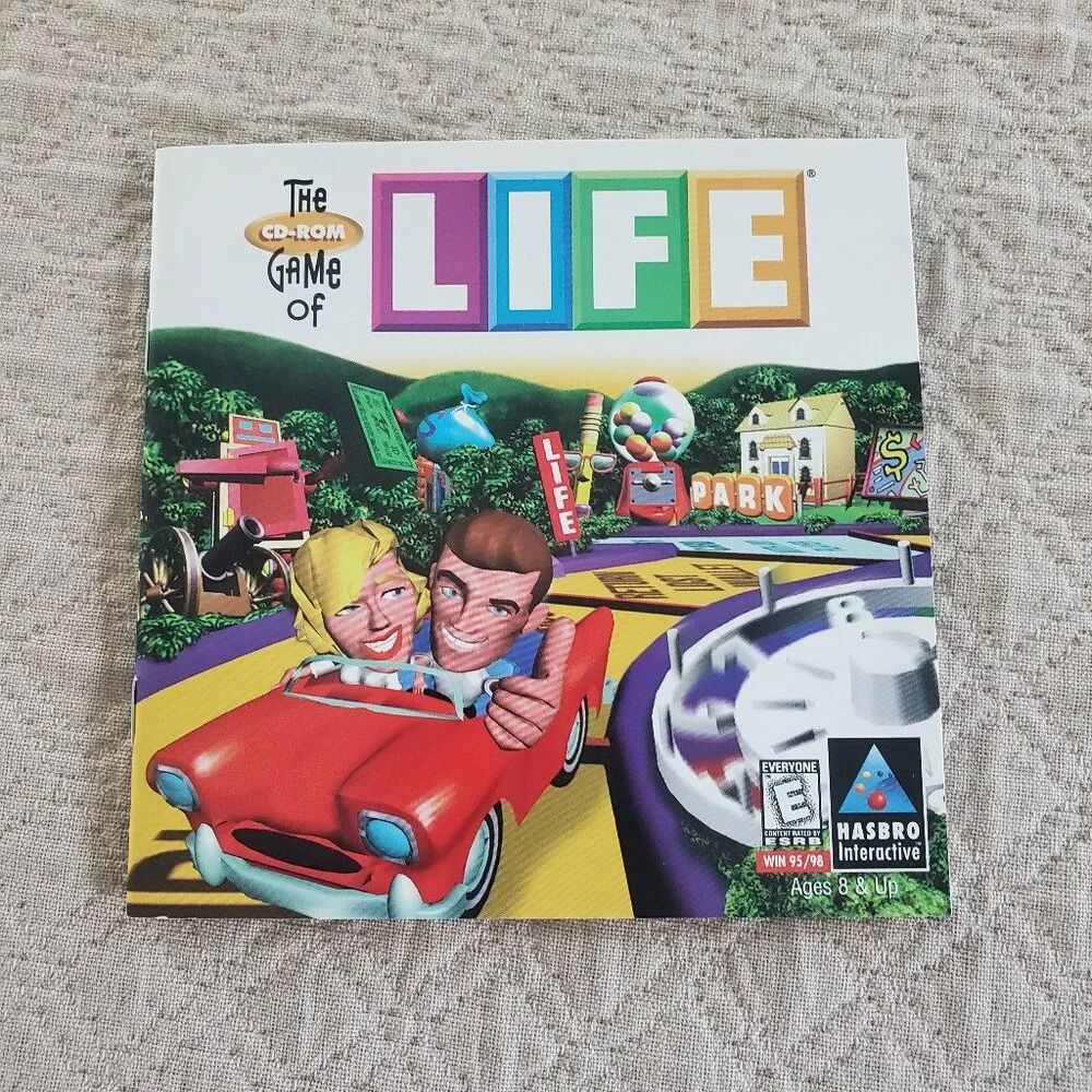 The Game Of Life Classic PC CD-ROM MANUAL ONLY Excellent Condition